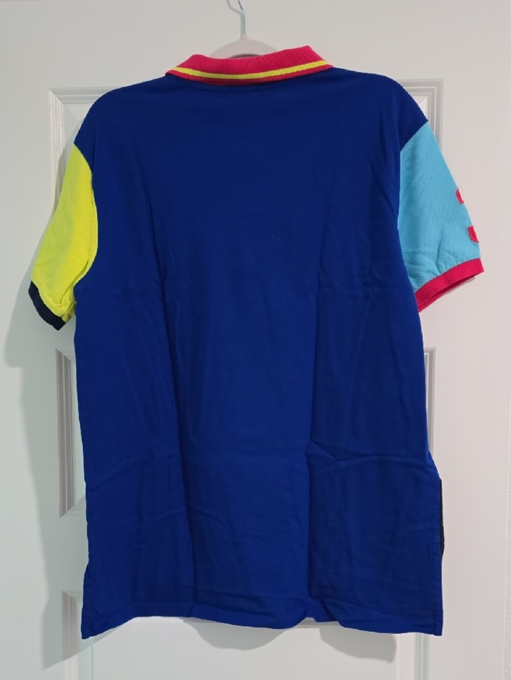 Ralph Lauren Multi-Color Polo Shirt with Large Pony Logo - Picture 2 of 3